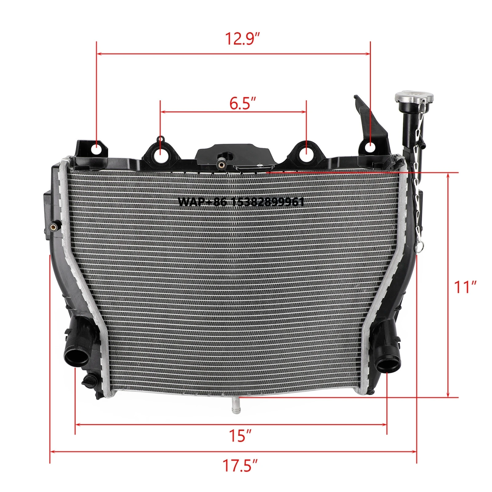 Engine Radiator Cooler Cooling Fit For S1000RR S 1000RR 2009 2010 2011 2012 2013 2014 2015 2016 2017 2018