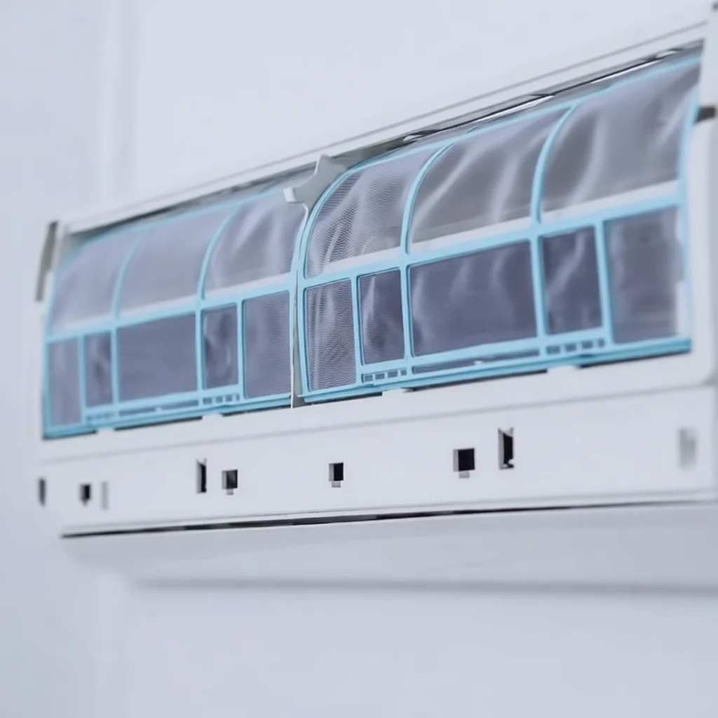 Efficient Air Conditioner Dustproof Mesh Filter Compatible With Midea Indoor Unit Replacement Appliance Maintenance Accessory
