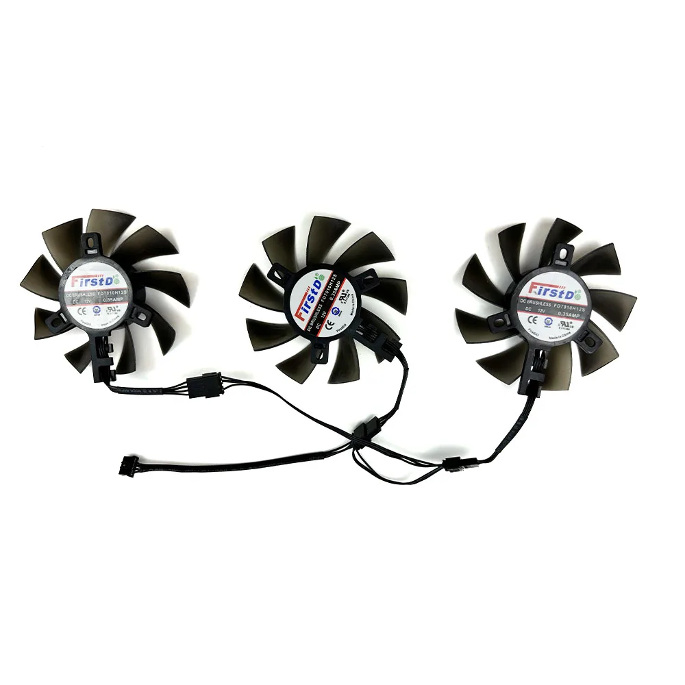 NEUE 1 LOS 75 MM FD7010H12S FD8015H12S AMD Radeon VII GPU Lüfter, Für Sapphire Radeon VII, datand Radeon VII Grafikkarte lüfter