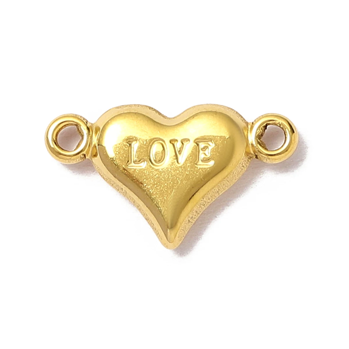 5pcs/Lot Cute Love Heart Stainless Steel DIY Earrings Charms Bow Knot Star Moon Necklace Pendants Women\'s Eye Cross Jewelry
