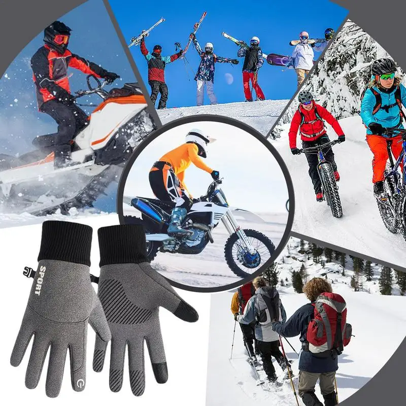 USB Heated Gloves Heated Warm Sports Outdoor Gloves Ski Heated Gloves USB Hand Warmer Gloves Touchscreen Heated Warm Sports