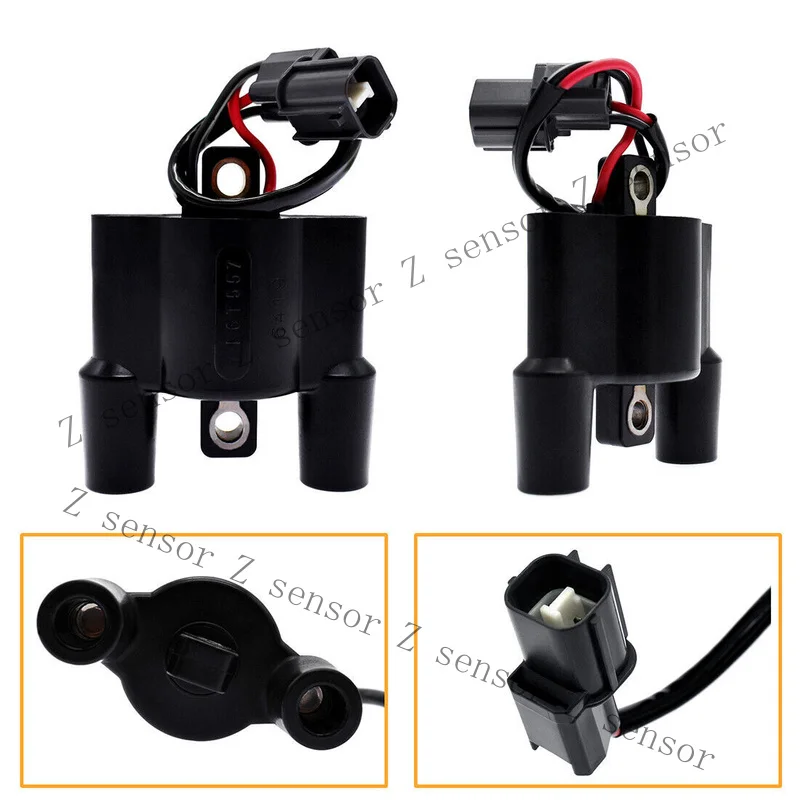 Z+ For Yamaha Outboard Ignition Coil 4-stroke 63P-82310-01-00 F6T557 50HP-150HP