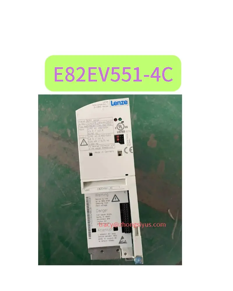 E82EV551-4C used inverter test OK, normal function