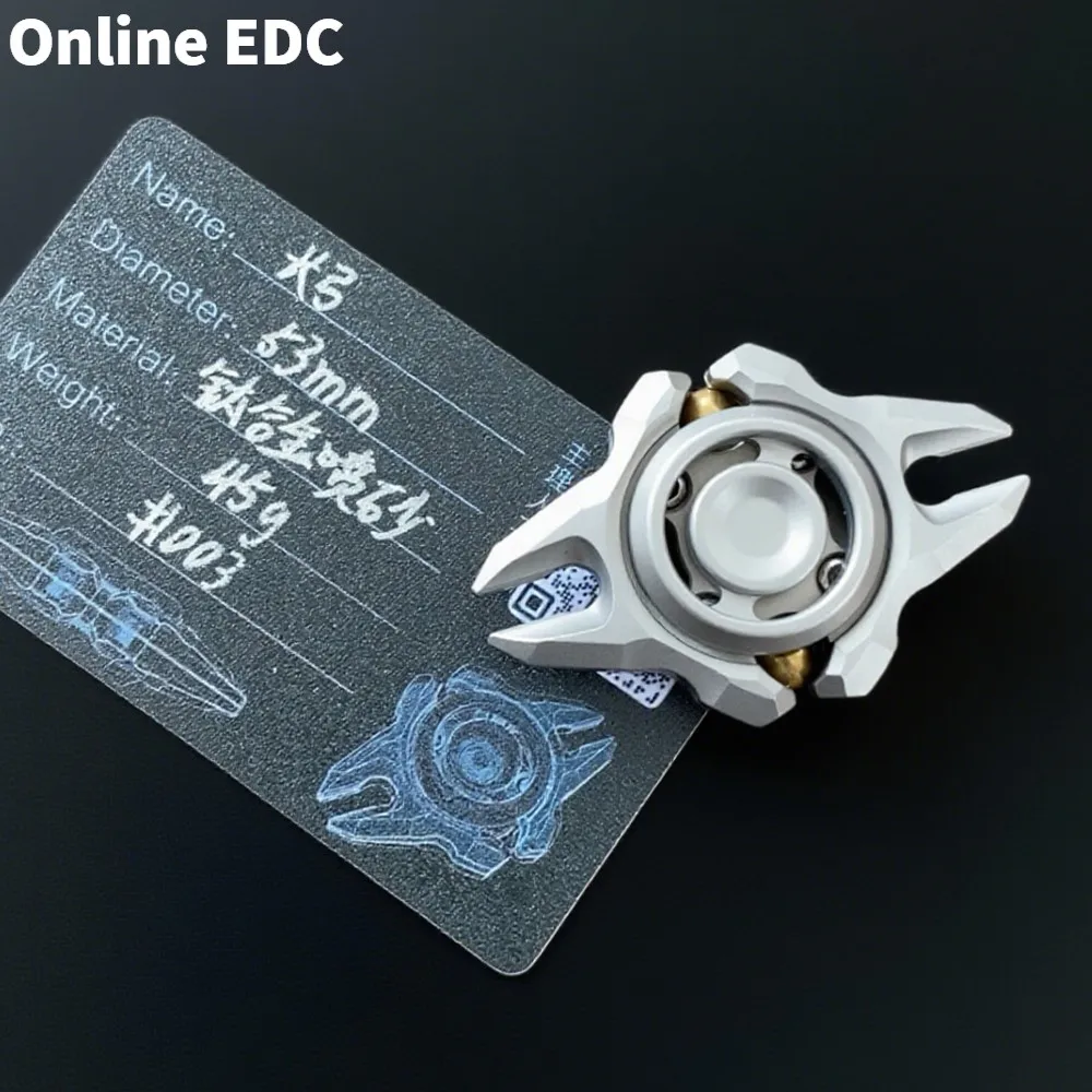 تستخدم EDC اللعب MOBIUS EDC تململ سبينر التيتانيوم القلق اللعب اللمس الدوران ألعاب متململة للبالغين مكتب عمل الملحقات