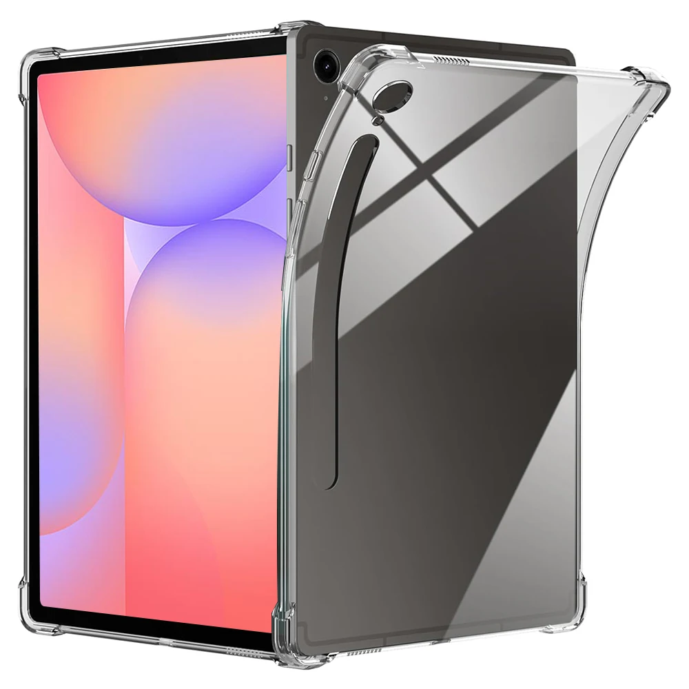 

Clear Case for Samsung Galaxy Tab S10 Lite 11 Inch, Flexible Silicone TPU Shockproof Anti-Scratch,Anti Yellowing, Slim-Fit Shell