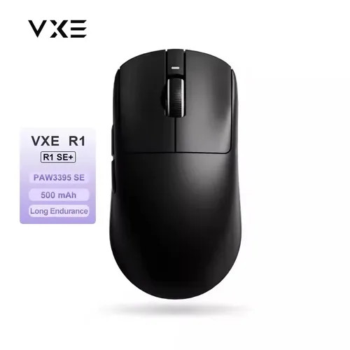 Ratón ATK VXE Dragonfly R1 del juego E-Sports Batería de larga duración Paw3395 Ratón Bluetooth ergonómico ligero de tres modos