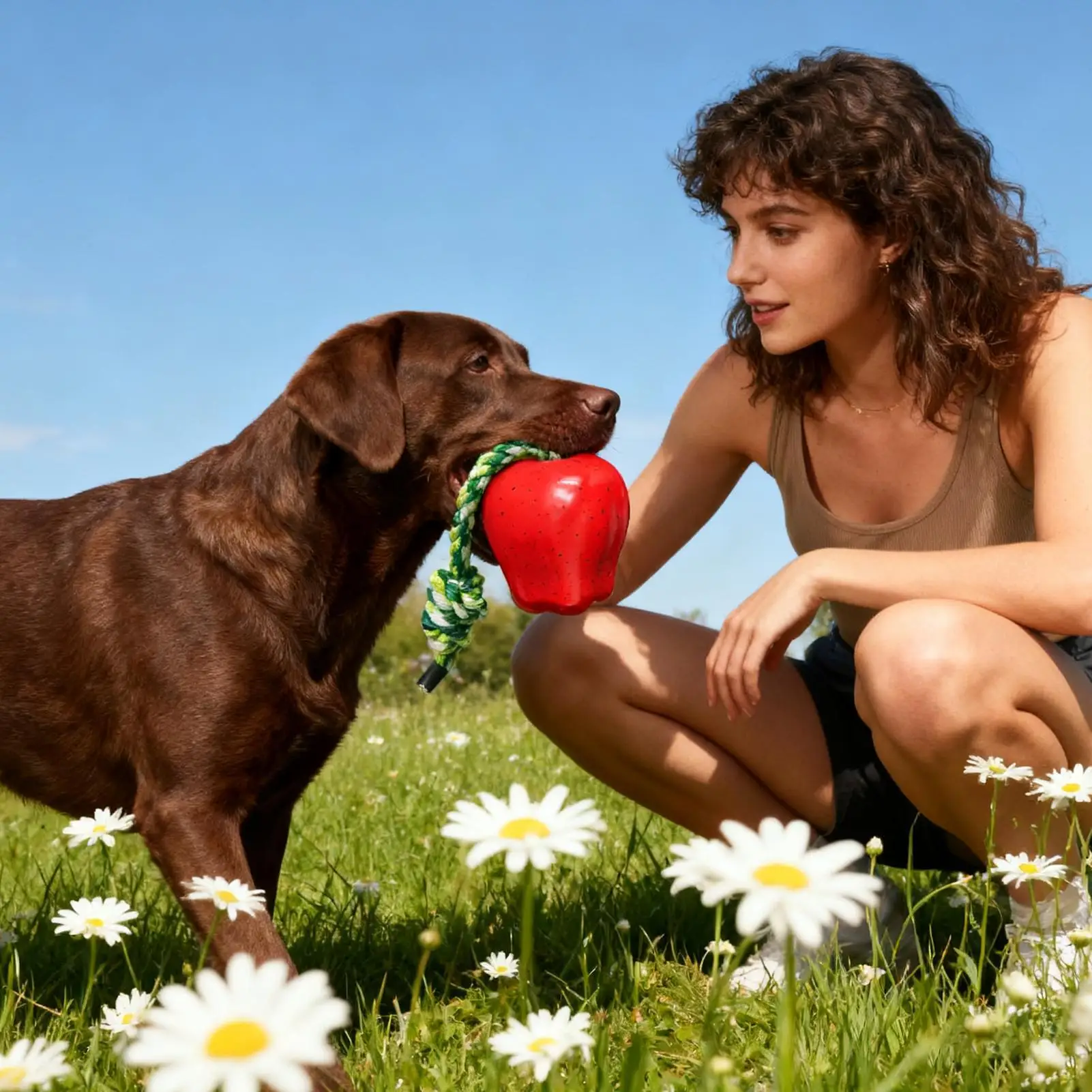 Squeaky Toys For Small Dogs Chewing Squeaky Trainer Fruit Aggressive Chewing Interactive Toy For Training Chasing Teething