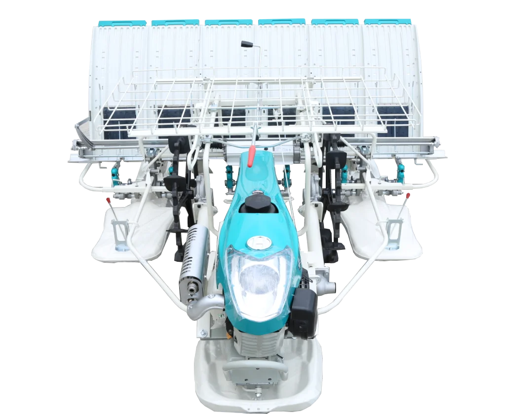 Large-Scale 6 Row Mechanized Rice Planter New Manual Paddy Planting Machine with Core Engine Component for Seeding