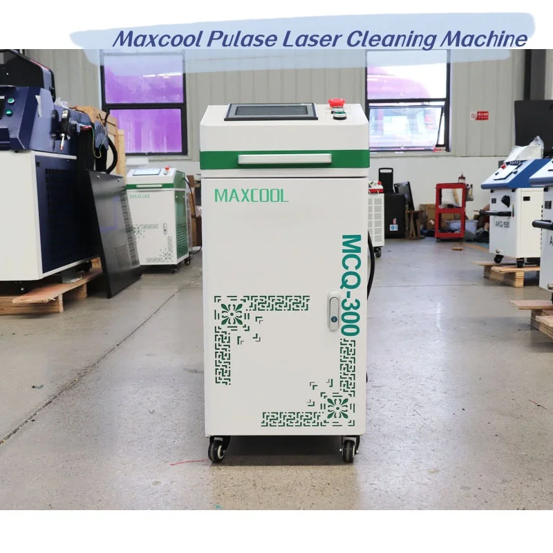 High performance Pulse 300w 500w 1000w pulsed laser cleaning for marble, granite,wood, metal rust removal