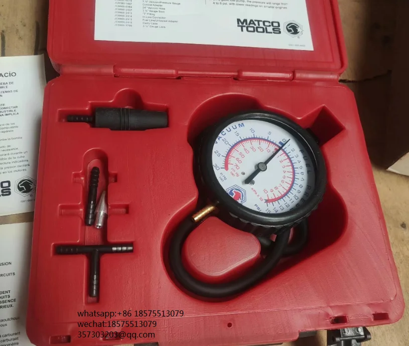 

FOR Matco Tools VG100K Vacuum Pressure Gauge Kit Brand New 1 PIECE