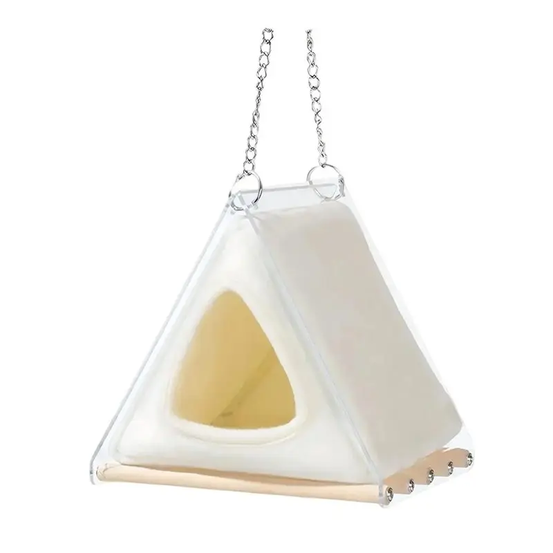 

AS60-съемный вкладыш, птичий домик для клетки, зимняя теплая кровать для птиц, зяблик NEST, уютная пещера для попугая, попугая, Conure