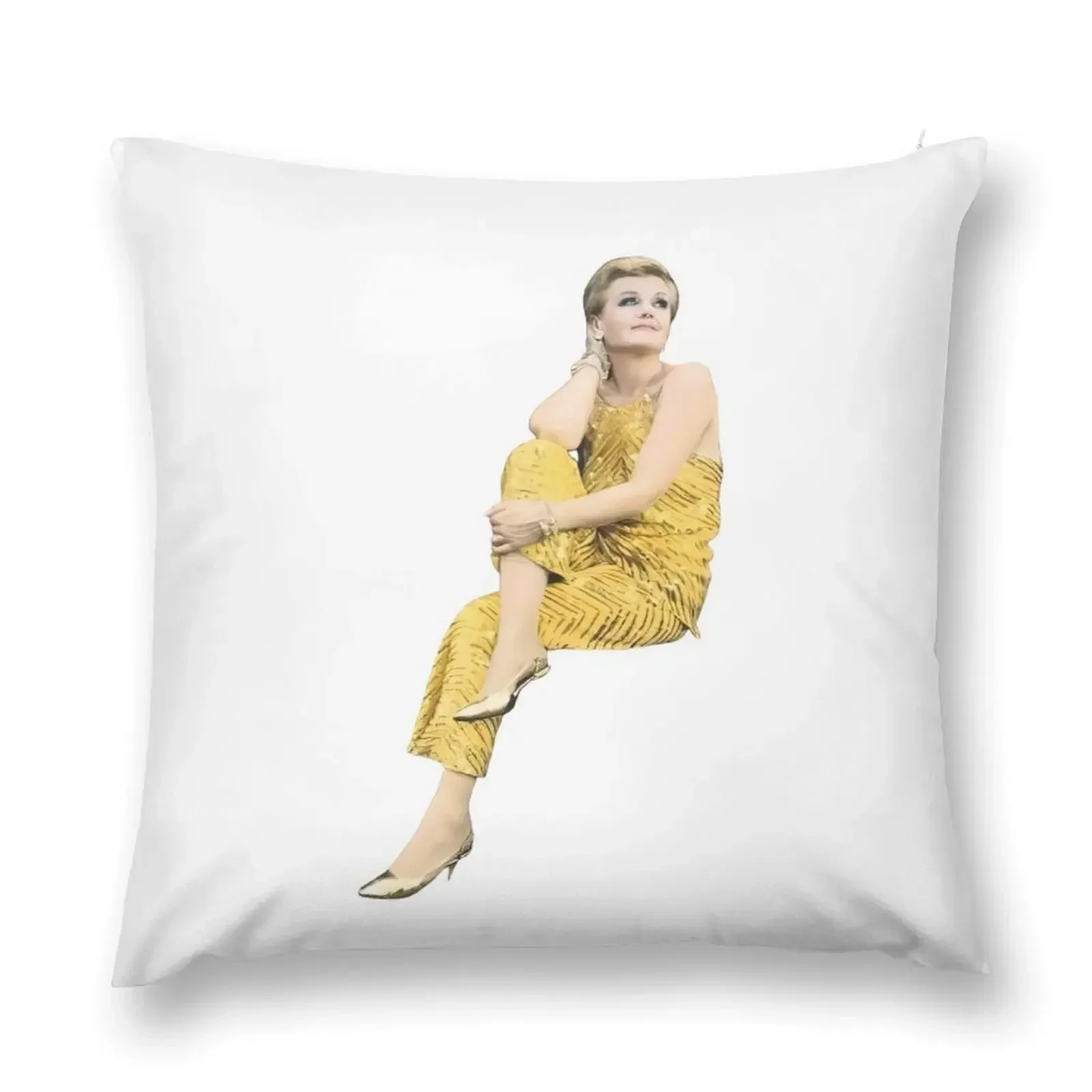 Angela Lansbury posing Throw Pillow luxury decor Sofa Decorative Covers Christmas Pillow Covers pillow