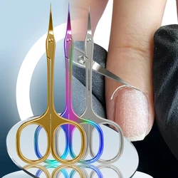 1Pcs Cuticle Scissors Nail Cuticle Clippers Trimmer Dead Skin Remover Stainless Steel Professional Nail Art Tools Cuticle Cutter