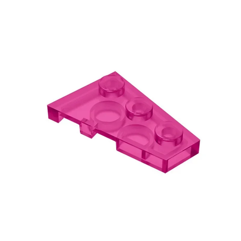 

[79Pcs][50g] 43722 spliced MOC2X3 wedge plate (right), Children DIY STEM Building Blocks Toy, Gifts for MOC creators
