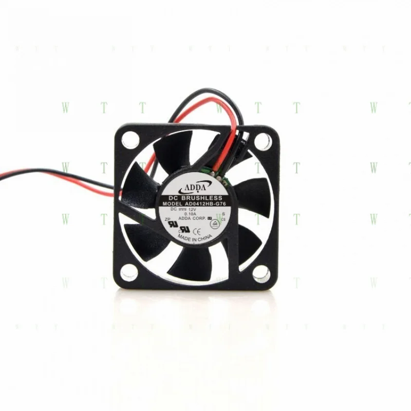 

H 1 шт. ADDA вентилятор AD0412HB-G76 DC 12 В 0,10 А 4010 4 см 2-контактный охлаждающий вентилятор