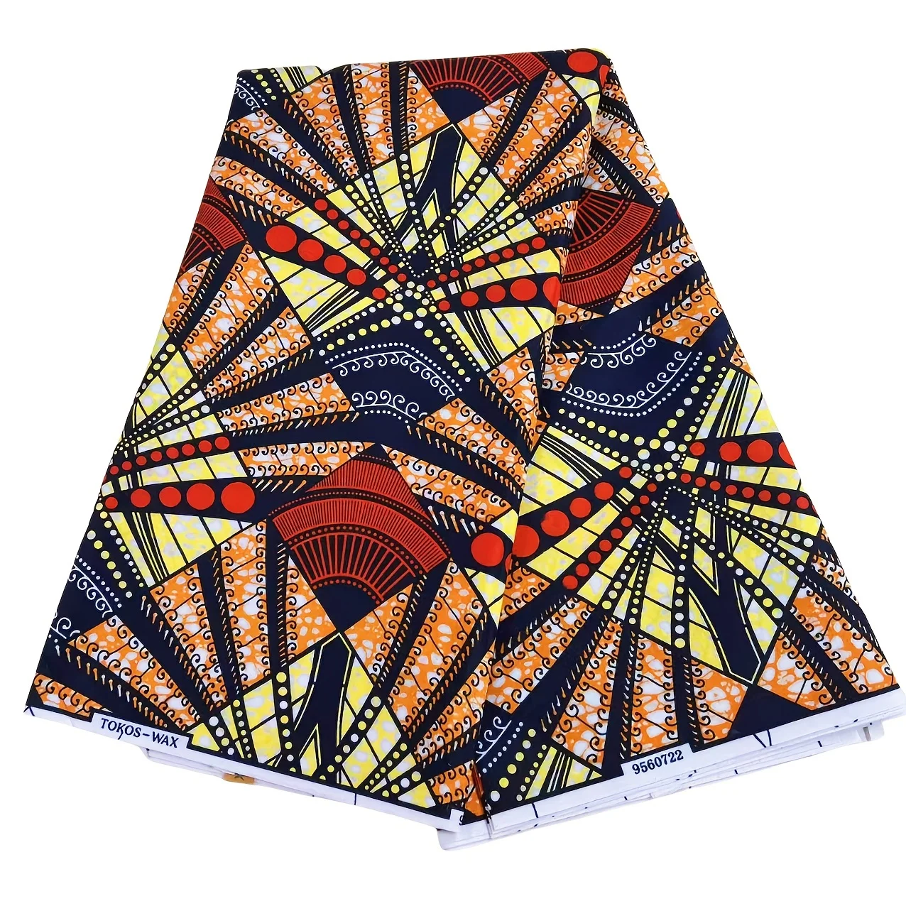 Sewing Geotextile Fabric - 6yards African ethnic wax printed fabric