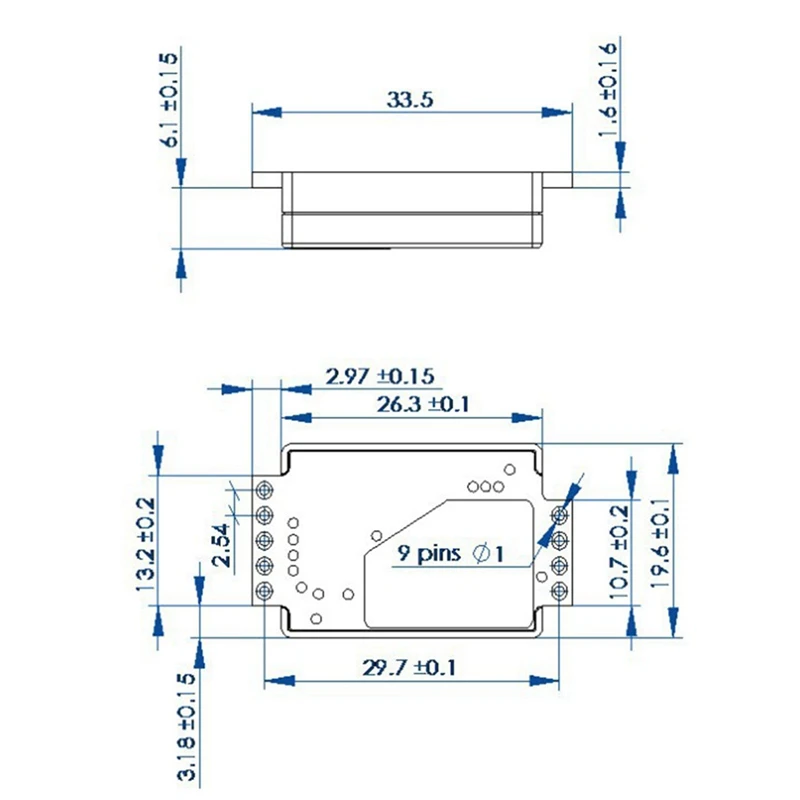 أفضل العروض 2X ل Senseair S8 004-0-0053 S8-0053 الأشعة تحت الحمراء CO2 ثاني أكسيد الكربون الاستشعار S8 0053