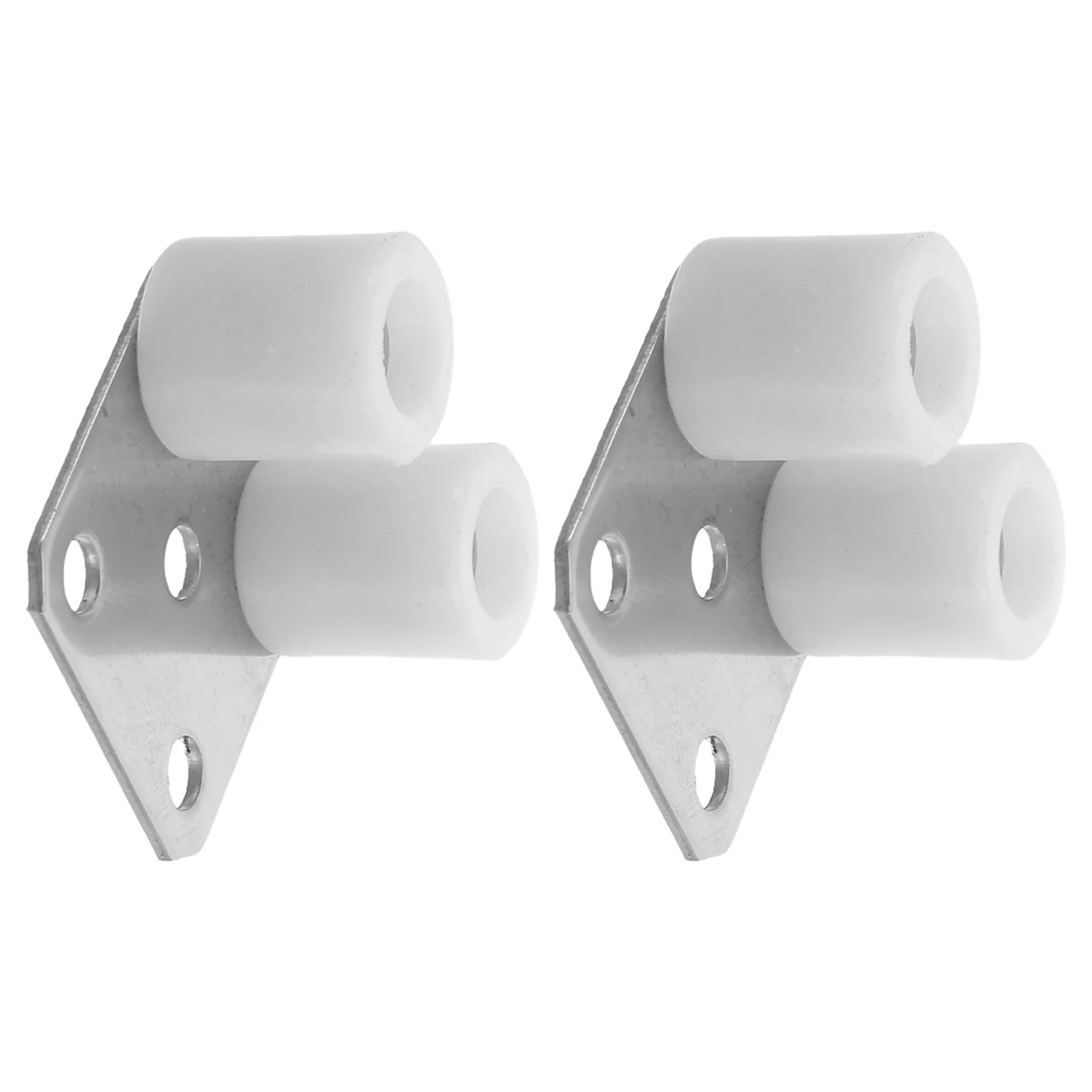 

2 pcs Wheels Sturdy Floor Track Hardware Antideviation Sliding Mechanism Shutter Glide Track Electric Roll-Up Roller Garage