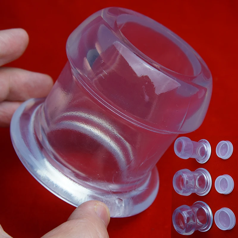 Hollow Anal Plug Insert Anus Dilator Sex Toys,Tunnel Ass Expander Vagina Butt Plugs Enema,Clear View Buttplug Prostate Massage