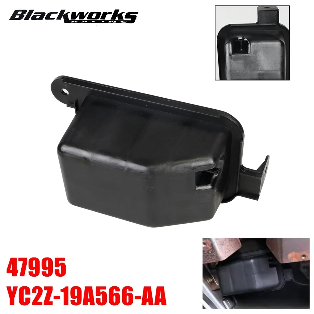 47995 A/C Vacuum Storage Tank YC2Z-19A566-AA Vacuum Reservoir Tank & Bracket For 1997-2015 Ford E-150 E-250 E-350 E-450