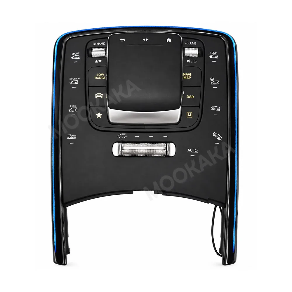 For Mercedes Benz GLE W166 High Version 2015‑2017 GLS X166 2016‑2019 Car Center Console Touch MouseMultimedia Controller Updated
