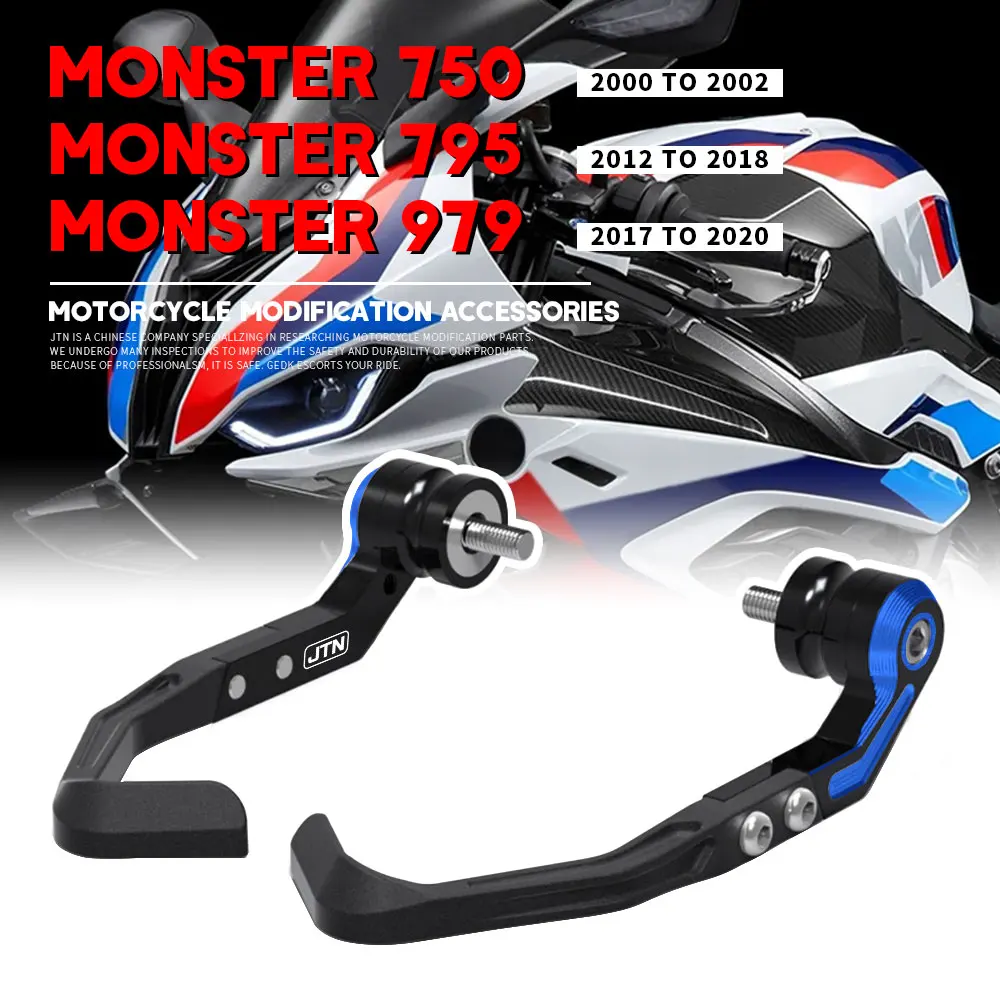 MONSTER 750 795 979 2000~2020 Brake Lever Guard Protection Kit For DUCATI Brake And Clutch Lever Protector Accessories