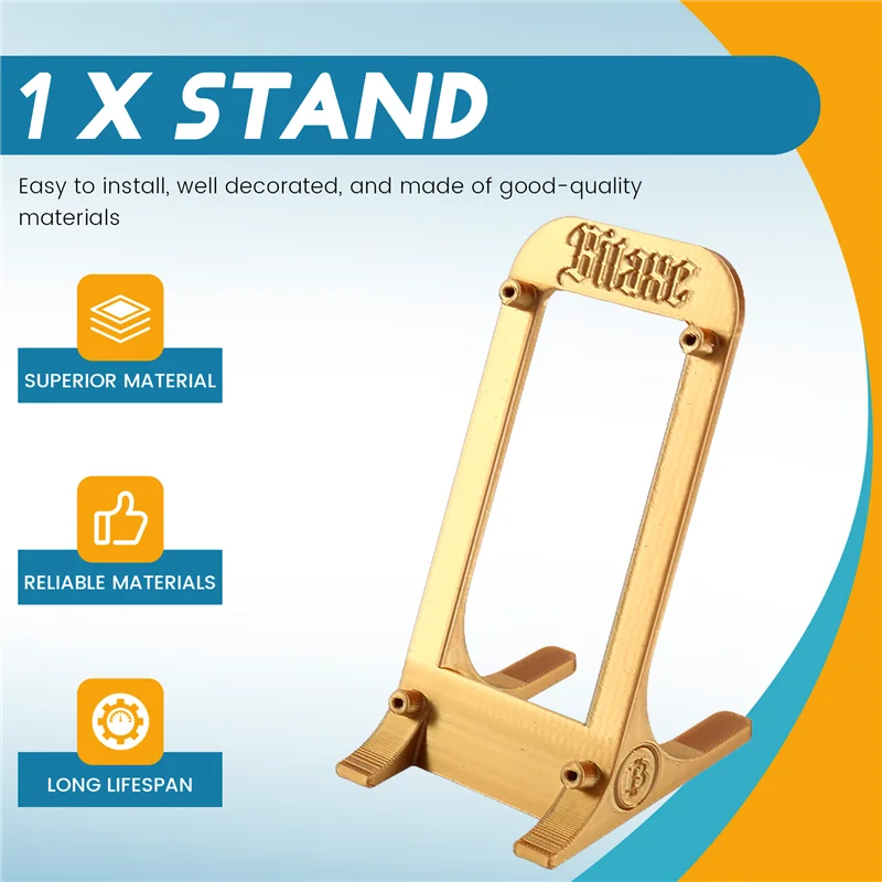 New--3D Printer Stand For Bitaxe Gamma 601 Miner Vertical Stand For Bitaxe Gamma 601 Bitaxe Supra 401 SOLO Miner Bracket