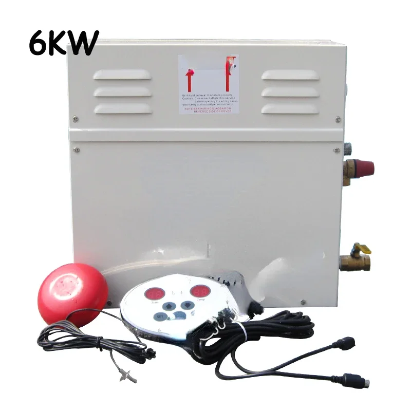 6KW Steam Generator for Shower 220V 380V Home Steam Machine Sauna Bath SPA Steam Shower with Digital Controller