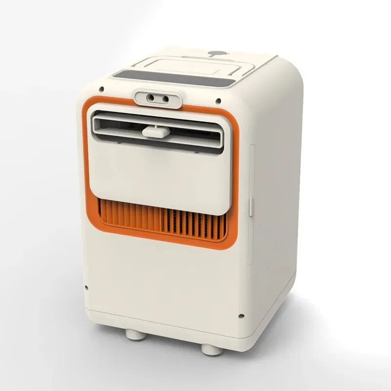 Household Mini Mist Spray Water Cooling Air Conditioner Integrated Compressor Desktop Fan No External Vent Required