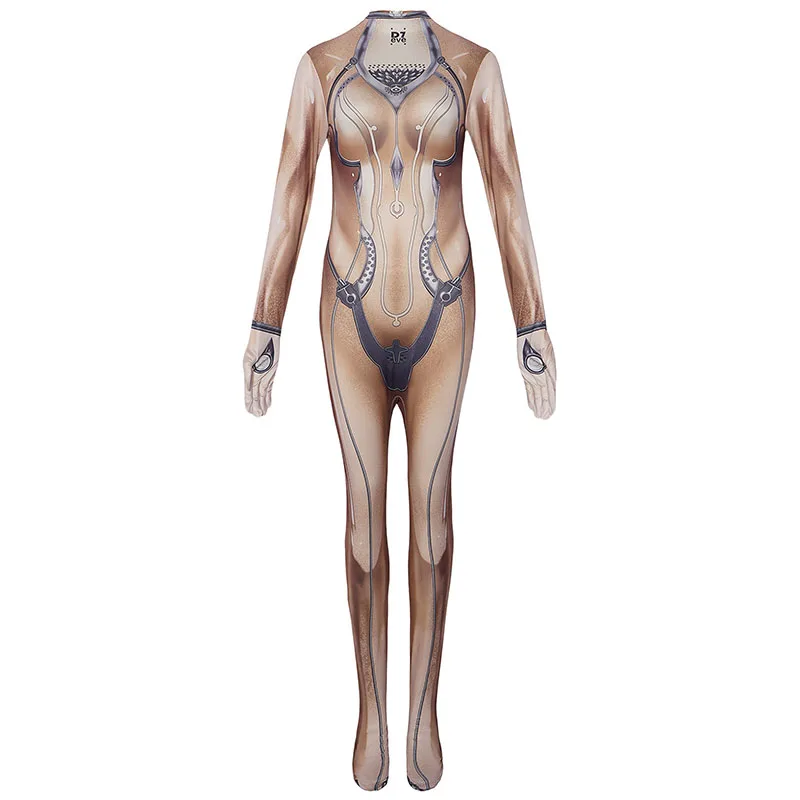 Anime Cosplay Stellar Blade Eve Cosplay Costume Women Halloween Costume For Women Eve Spandex Superhero Bodysuit Geek Girls Suit - view 2