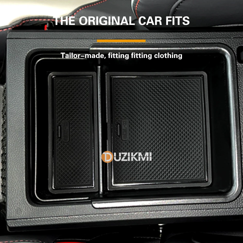 For MG 4 MG4 EV EH32 MuLan 2022 2023 2024 Car Center Armrest Storage Box Container Tray Organizer Case Interior Accessories