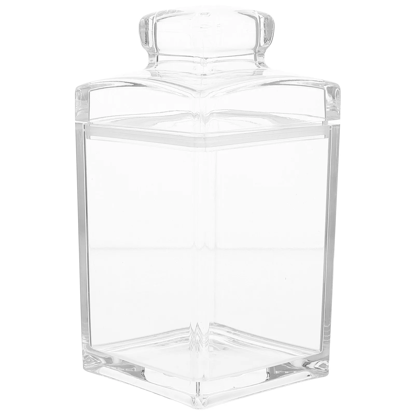 1Pcs Food Seal Jar Acrylic Kitchen Storage Tank Dust Proof Insect Proof Transparent Canister for Seasoning Rice Beans Grains Nut