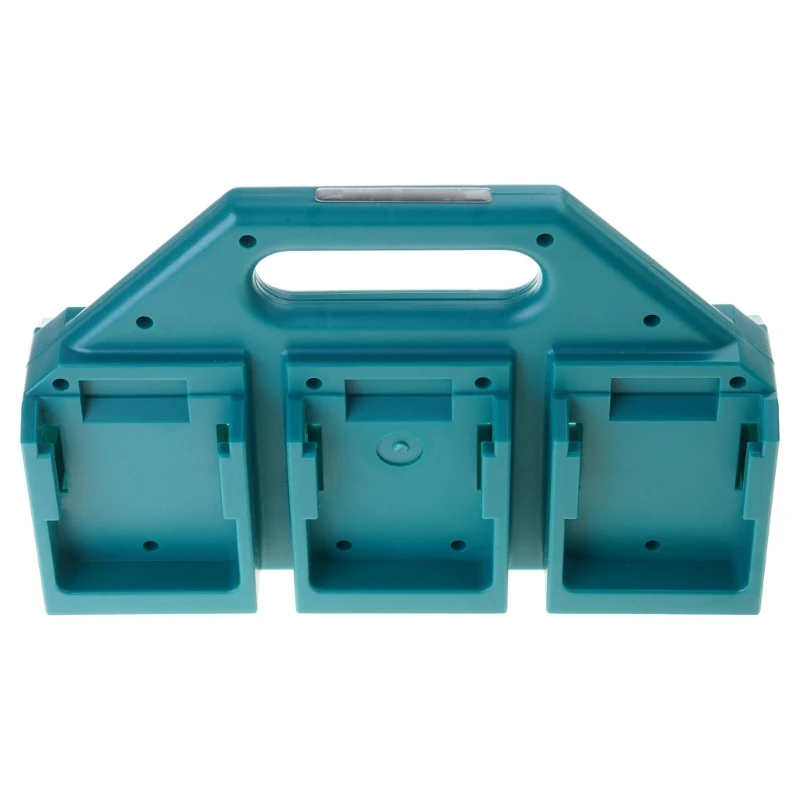 

652f Прочная пластиковая система хранения батареи для батарей 18 В содержит 4 или 6 ячеек компактные проектирование прочные