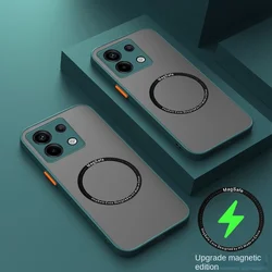 For Xiaomi Redmi Note 13 Pro 4G Case Hard PC Matte Magnetic Protective Back Cover Case For Redmi Note 13 Pro Plus phone Shell