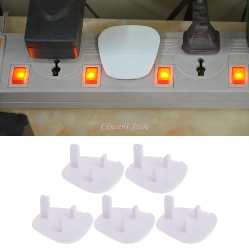 

Y1UB Plug Socket Covers UK for Baby Use White Electric Socket Cover for Child Safety