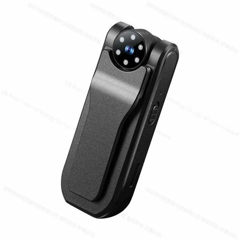 M23 1080P Mini Body Camera 180° Rotatable Lens Portable Video Recorder Motion Detection Wearable Body Cam Back Clip Camcorder