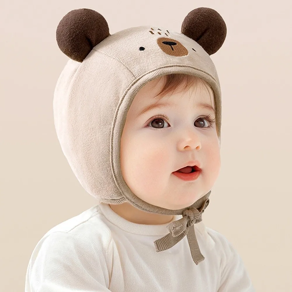 

Fashion Cute Cartoon Ear Protection Cap Cold Proof Warm Earmuffs Hat Windproof Beanie Cap Autumn Winter