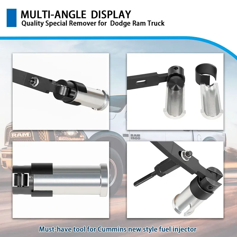 9010 9010A 9010B Injector Remover/Installer Fit for Cummins 5.9 24V and 6.7 Liter Diesel Engine for Dodge Ram Truck 1500 2500 35