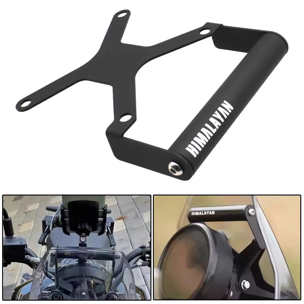 

Держатель для навигации, подходит для Himalayan450 2024 2025, мотоциклетный алюминиевый держатель для телефона, подставка, GPS-навигационная пластина, кронштейн, аксессуары