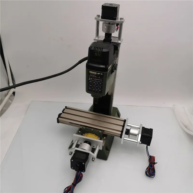 Funssor 1set Proxxon MF70 conversion Kit Nema 17 Stepper Motor Proxxon MF70 Control CNC conversion kit