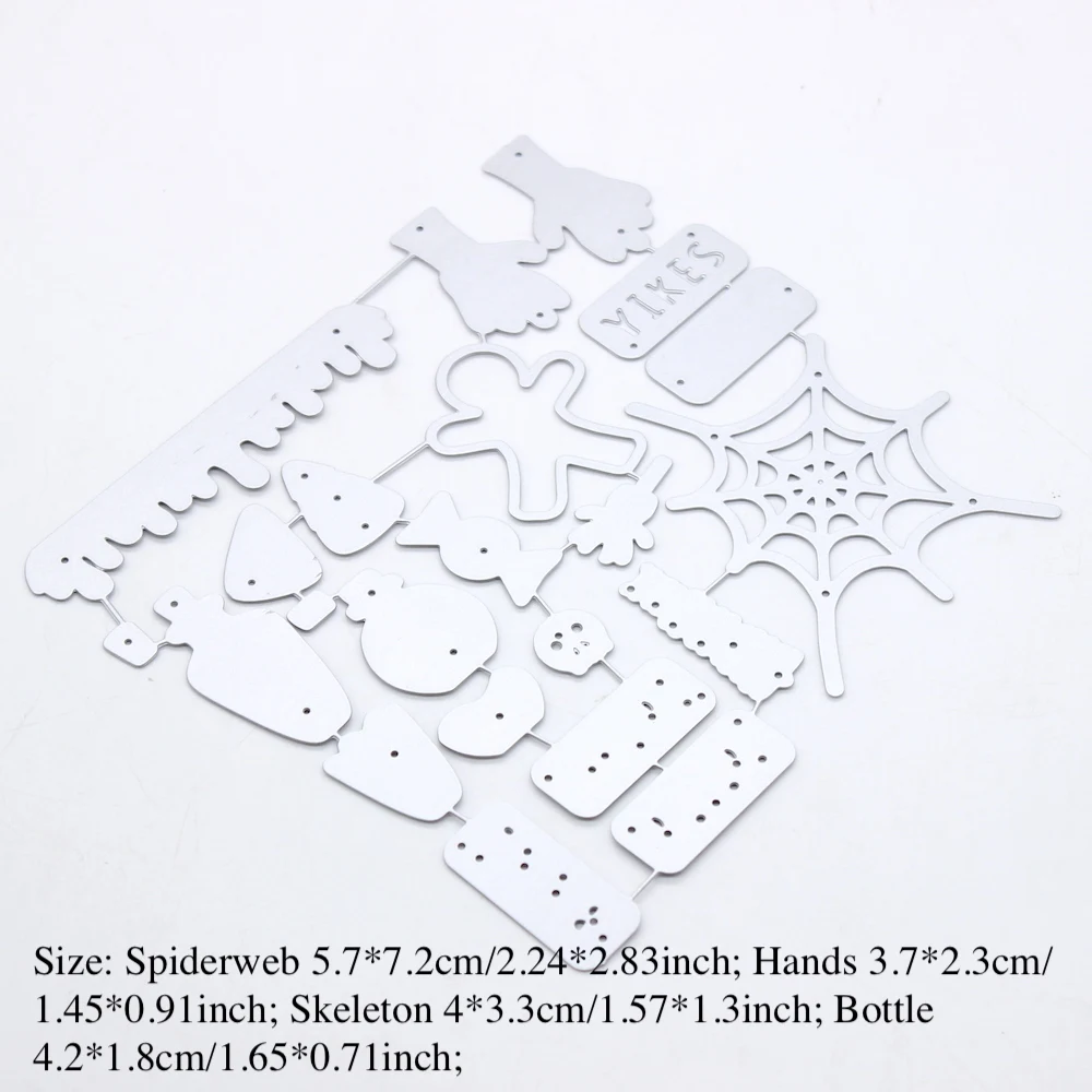 ZFPARTY Halloween Truck Add On Metal Cutting Dies Stencils for DIY Scrapbooking Decorative Embossing DIY Paper Cards