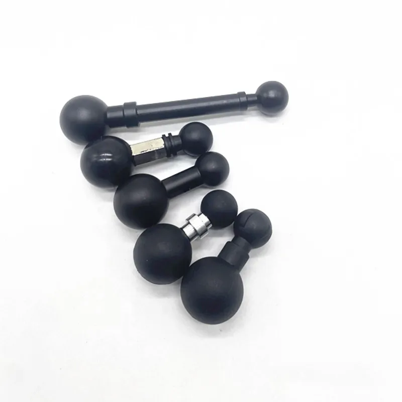 1 inch/ 25mm to 17mm Ball Adapter for RAM Mounts B Size Double Socket Arm for Garmin 17mm Swivel Ball Mounting Pattern GPS Mount