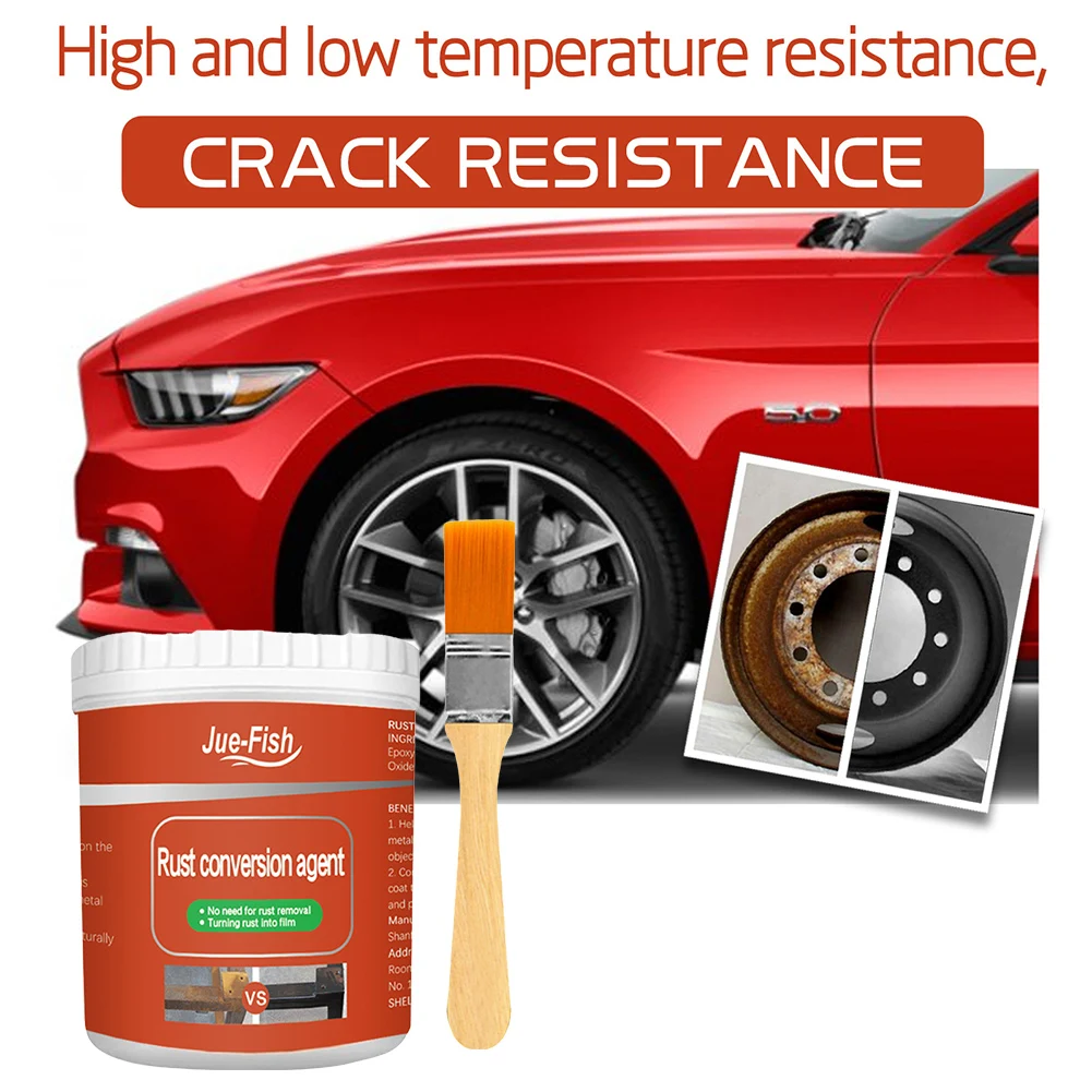 100/300g Metal Rust Remover Rust Renovator Multi Purpose Rust Removal Converter Anti-corrosion Car Coating Primer Rust Inhibitor