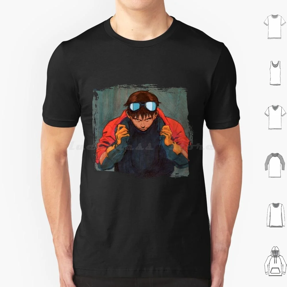 Akira Tetsuo Vintage T Shirt Big Size 100% Cotton Akira Akira Anime Anime City City Night City Neo City City Industrial Factory