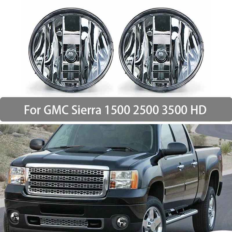 

Противотуманная фара для GMC Sierra 1500 2500HD 3500HD 2007 2008 2009 2010 2011 2012 2013, противотуманная фара переднего бампера GM2592161 GM2593161