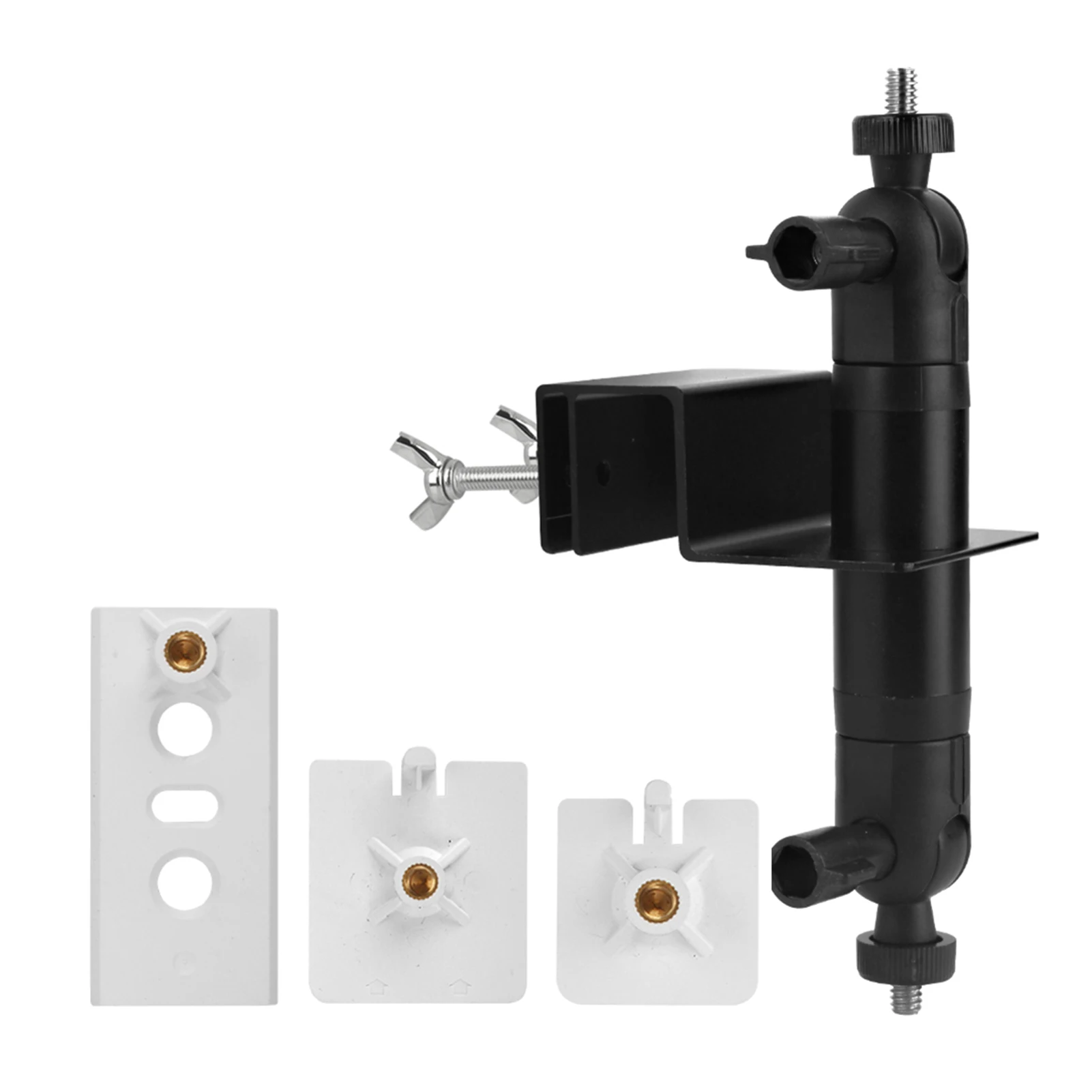Outdoor Gutter Mount Bracket for EufyCam/for Ring Solar/for Arlo Camera,Adjustable and Weatherproof Compatible Solar Camera