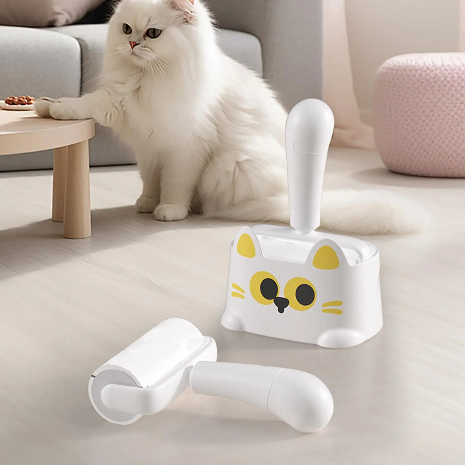 

Lint Roller With Refills Easy Tear Cleaner Lint Rollers For Pet Hair Extra Sticky For Cat Dog Animal Hair Couch Carpet Clothes