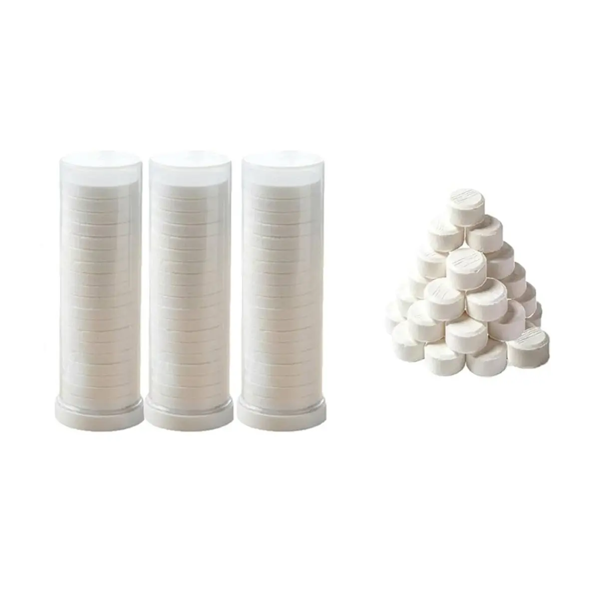 A24I Towel Refills for Hot Face Towel Heater Machine, White, 60 Count, 20pcs Per Roll