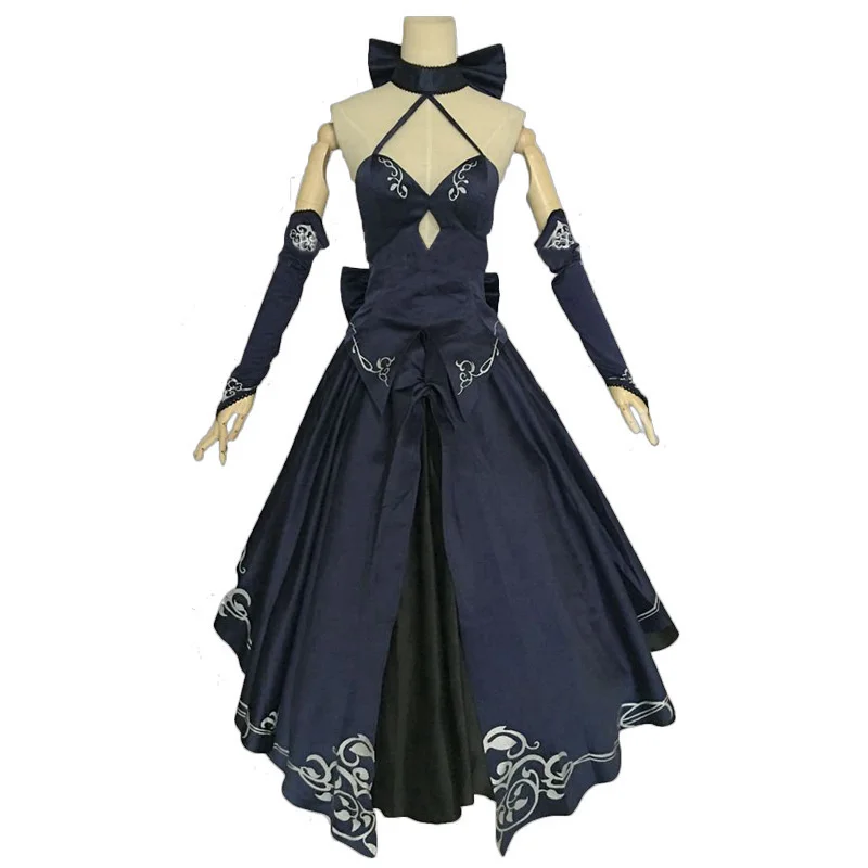 Fate Stay Night Saber Alter Arturia Pendragon Cosplay Costume Women Full Set Dress Outfits For Halloween Carnival Party