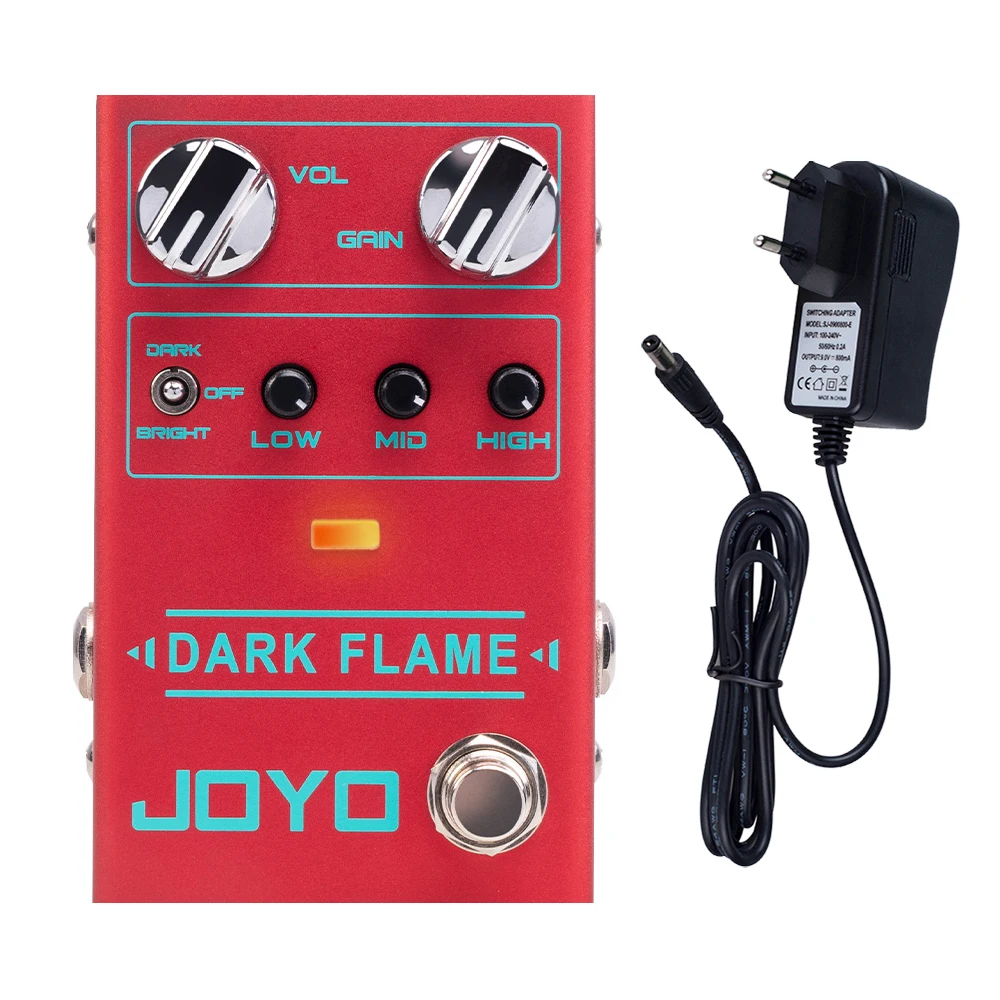 JOYO R-17 Dark Flame Modern Metal High Gain Distortion Pedal